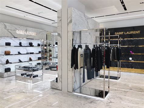 Saint Laurent Now Open at Hirshleifers .